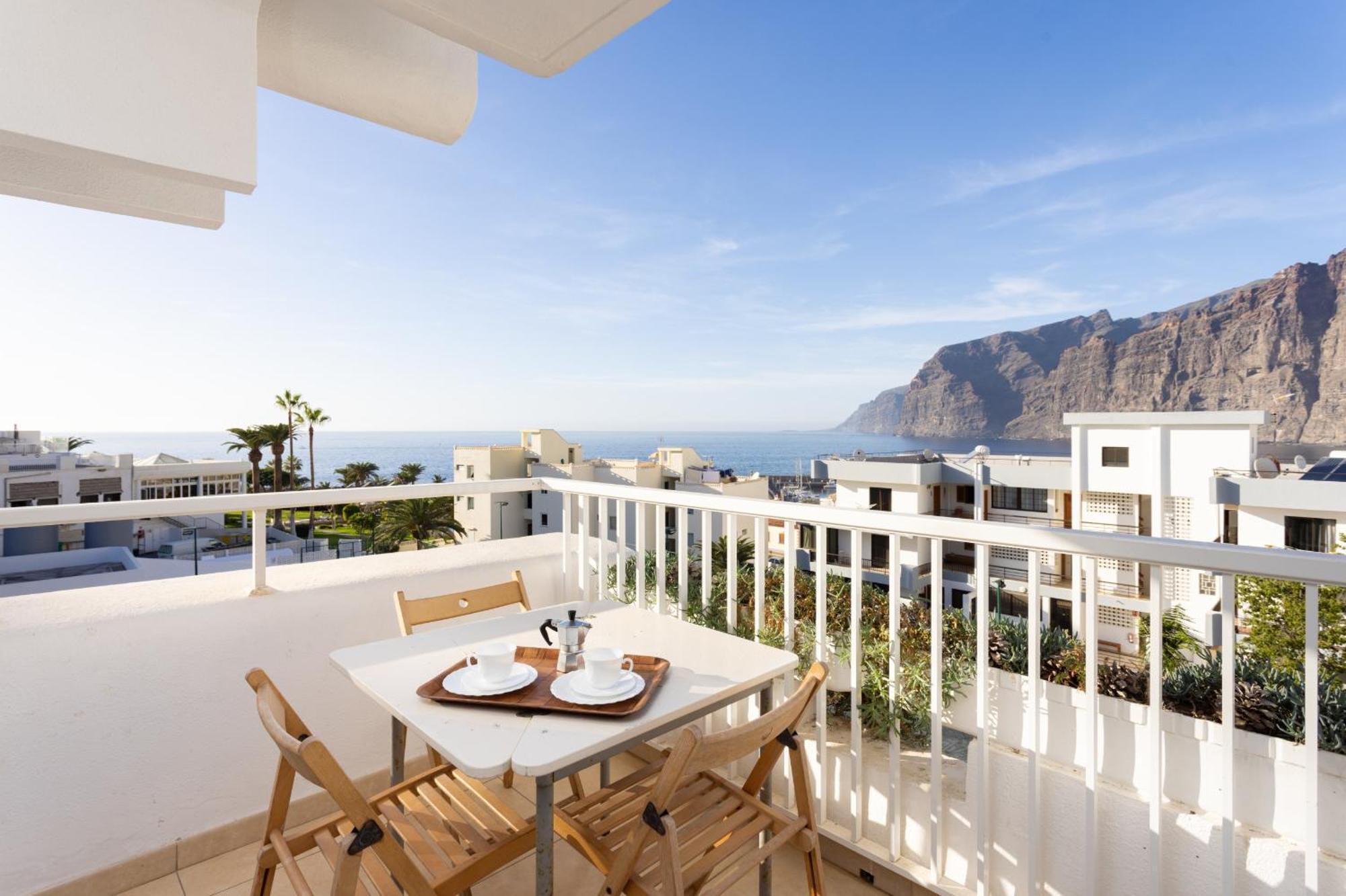 Okstay Los Gigantes With Ac, Terraces And Sea Views 산티아고 델 테데 외부 사진